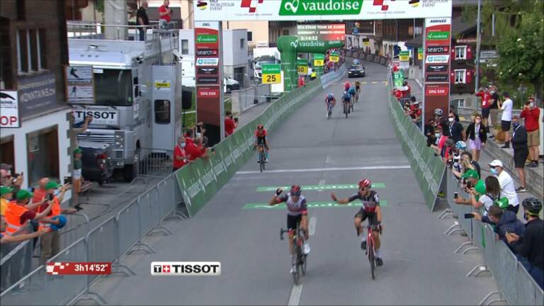 Rui Costa déclassé, Andreas Kron vainqueur de la 6e étape du Tour de Suisse 2021