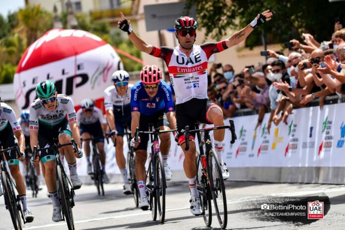Diego Ulissi gagne sa 2e étape à la Semaine Cycliste Italienne 2021