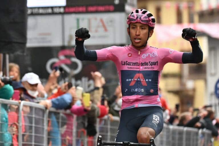 Egan Bernal au départ du Tour de Burgos 2021