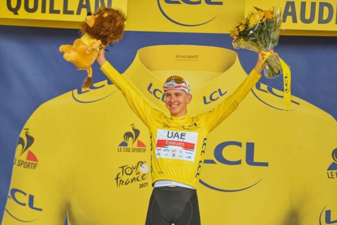 Tadej Pogacar va aborder en jaune les Pyrénées au Tour de France 2021