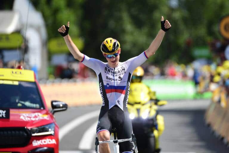 Matej Mohoric signe une deuxième victoire sur la 19e étape du Tour de France 2021