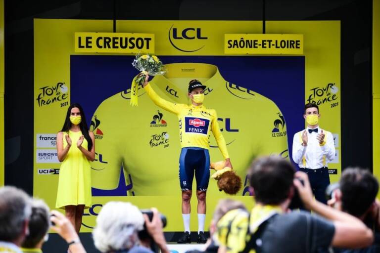 Classement général après la 7e étape du Tour de France 2021