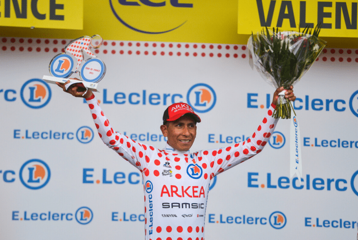 Tour de France 2021 : Nairo Quintana à l'assaut du Mont Ventoux