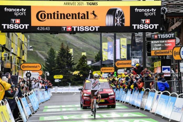 Ben O'Connor survole la 9e étape du Tour de France 2021