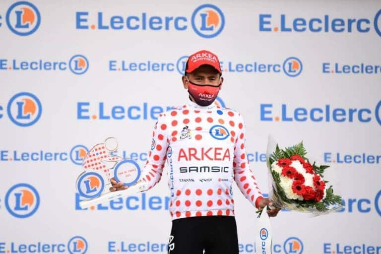 Nairo Quintana nouveau porteur du maillot à pois au Tour de France 2021