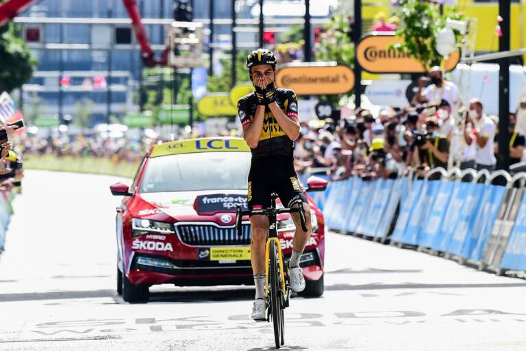 Sepp Kuss s’impose sur la 15e étape du Tour de France 2021