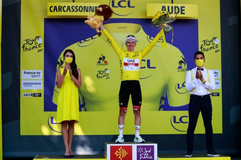 Classement général après la 13e étape du Tour de France 2021