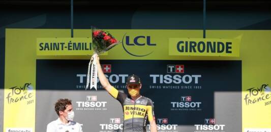 Victoire de Wout Van Aert au 2e chrono du Tour de France 2021