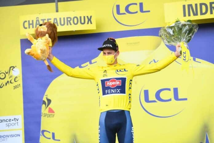 Mathieu van der Poel continue de mener le Tour de France 2021