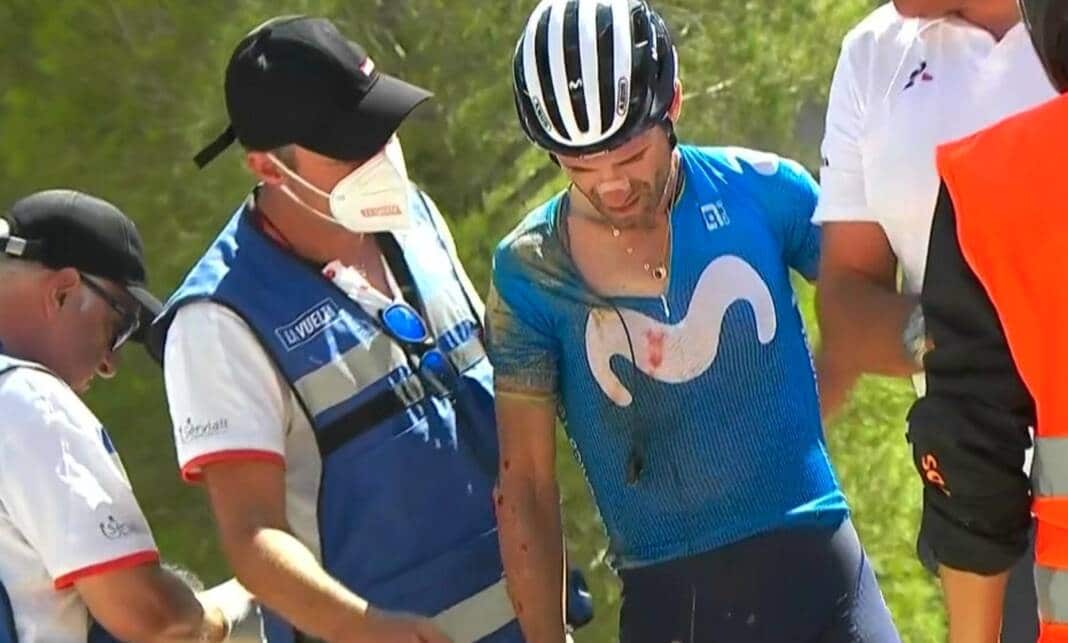 Vuelta 2021 : Fracture de la clavicule droite pour Alejandro Valverde