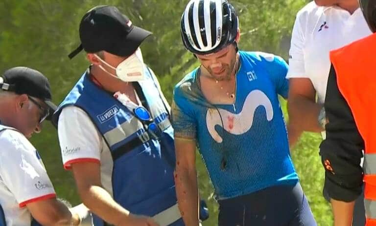 DIRECT-LIVE Vuelta 2021 : Lourde chute d’Alejandro Valverde sur la 7e étape