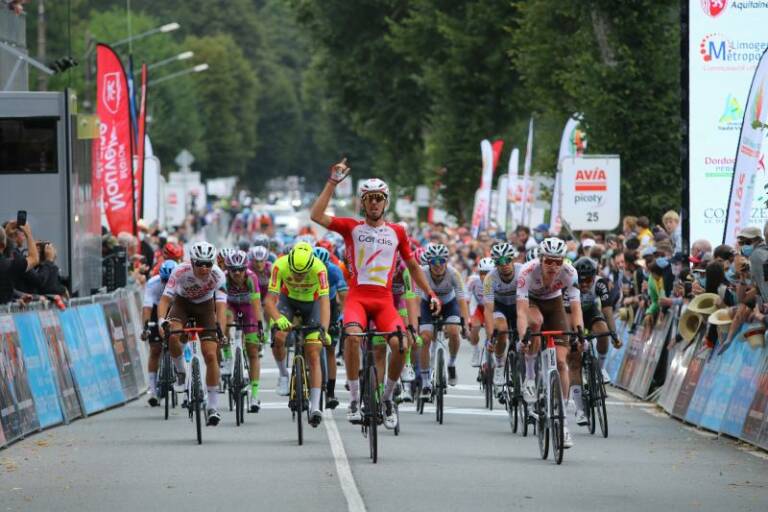 Christophe Laporte remporte la 1e étape du Tour du Limousin 2021 au sprint