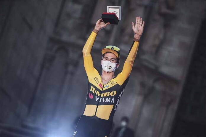 Primoz Roglic premier leader de la Vuelta 2021