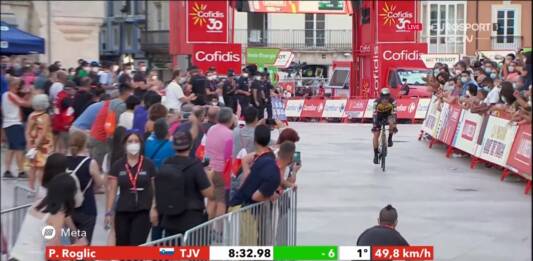 Vuelta 2021 : Primoz Roglic remporte la 1e étape