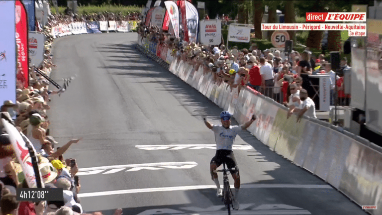 Simone Velasco remporte la 3e étape du Tour du Limousin 2021