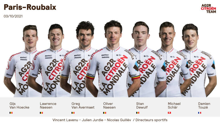 AG2R Citroën sur Paris-Roubaix 2021 avec un ancien vainqueur