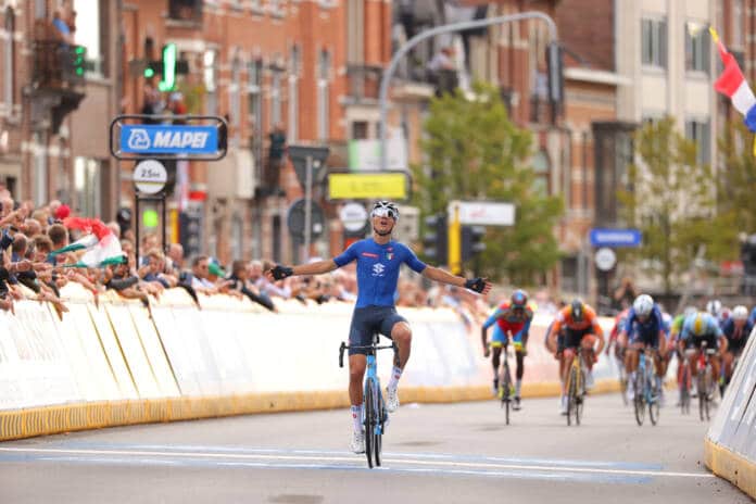 Championnats du Monde 2021 de cyclisme sur route : Filippo Baroncini champion du monde Espoirs (U23)