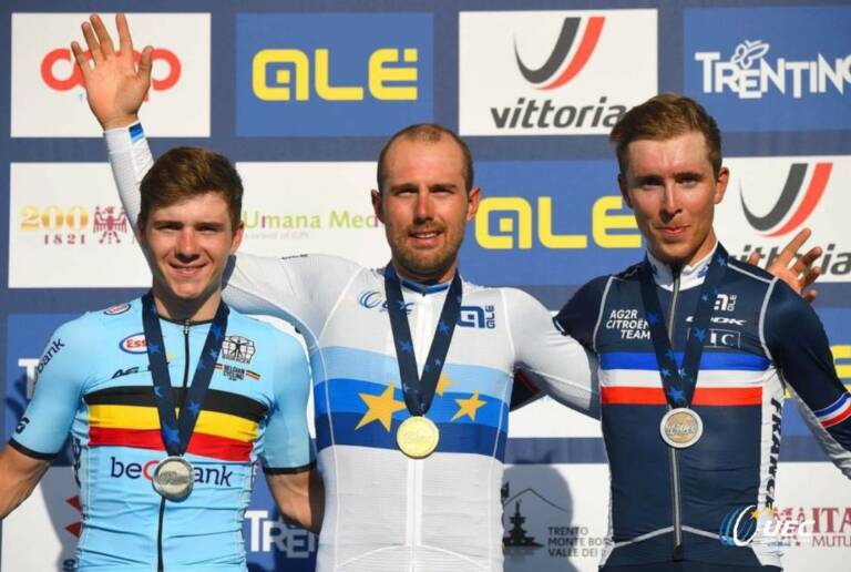 Benoit Cosnefroy décroche la médaille de bronze sur les championnats d’Europe de cyclisme