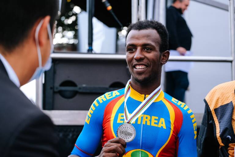 Biniam Girmay, 2e des Championnats du Monde Espoirs : « Cela représente beaucoup pour l’Afrique »