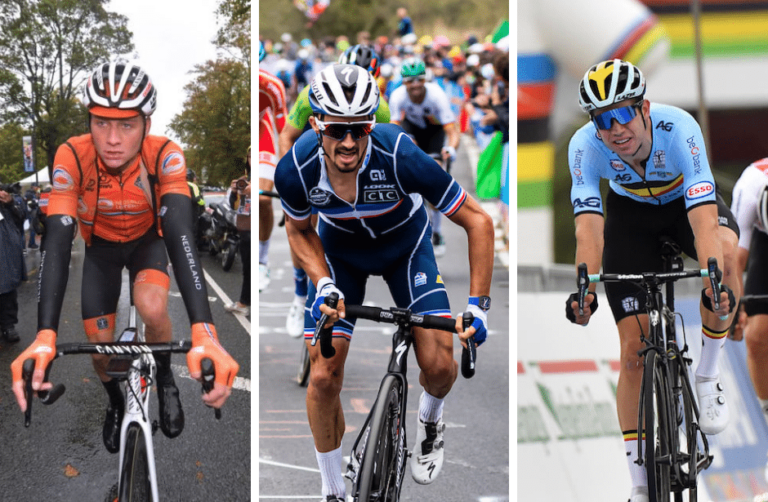 La liste des engagés des Championnats du Monde 2021 sur route