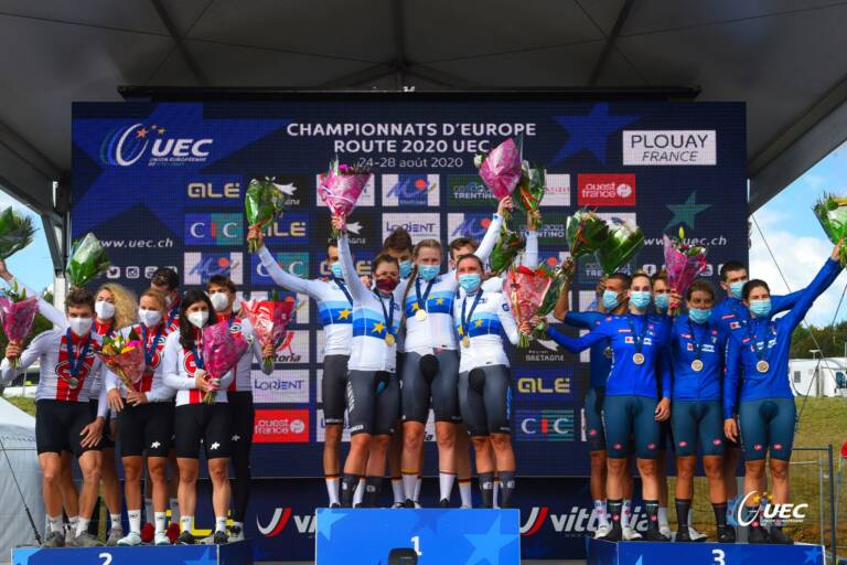 La liste des engagés des Championnats d’Europe 2021 de relais mixte