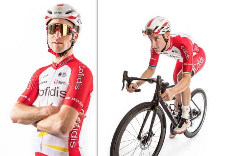 L’équipe Cofidis avec Piet Allegaert, vainqueur en 2019 de l’ Eurométropole Tour