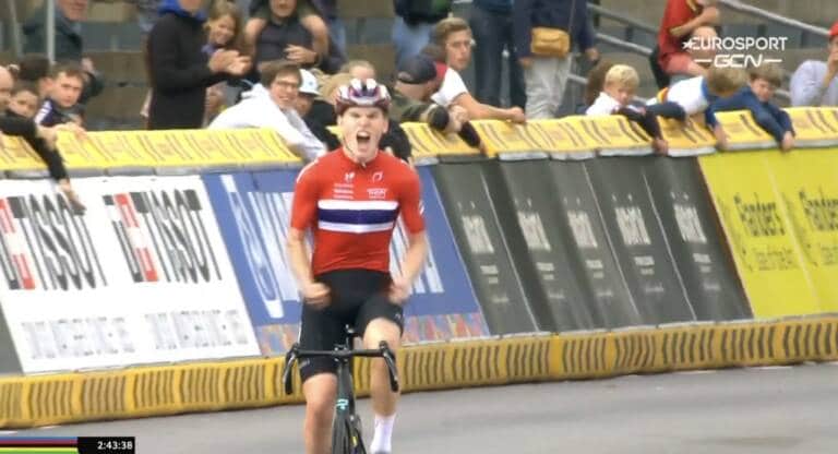 Per Strand Hagenes sacré chez les juniors aux Championnats du Monde 2021, Romain Grégoire 2e