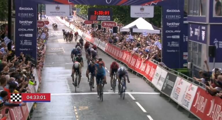 Ethan Hayter remporte la 5e étape du Tour de Grande-Bretagne 2021 et reprend le maillot de leader