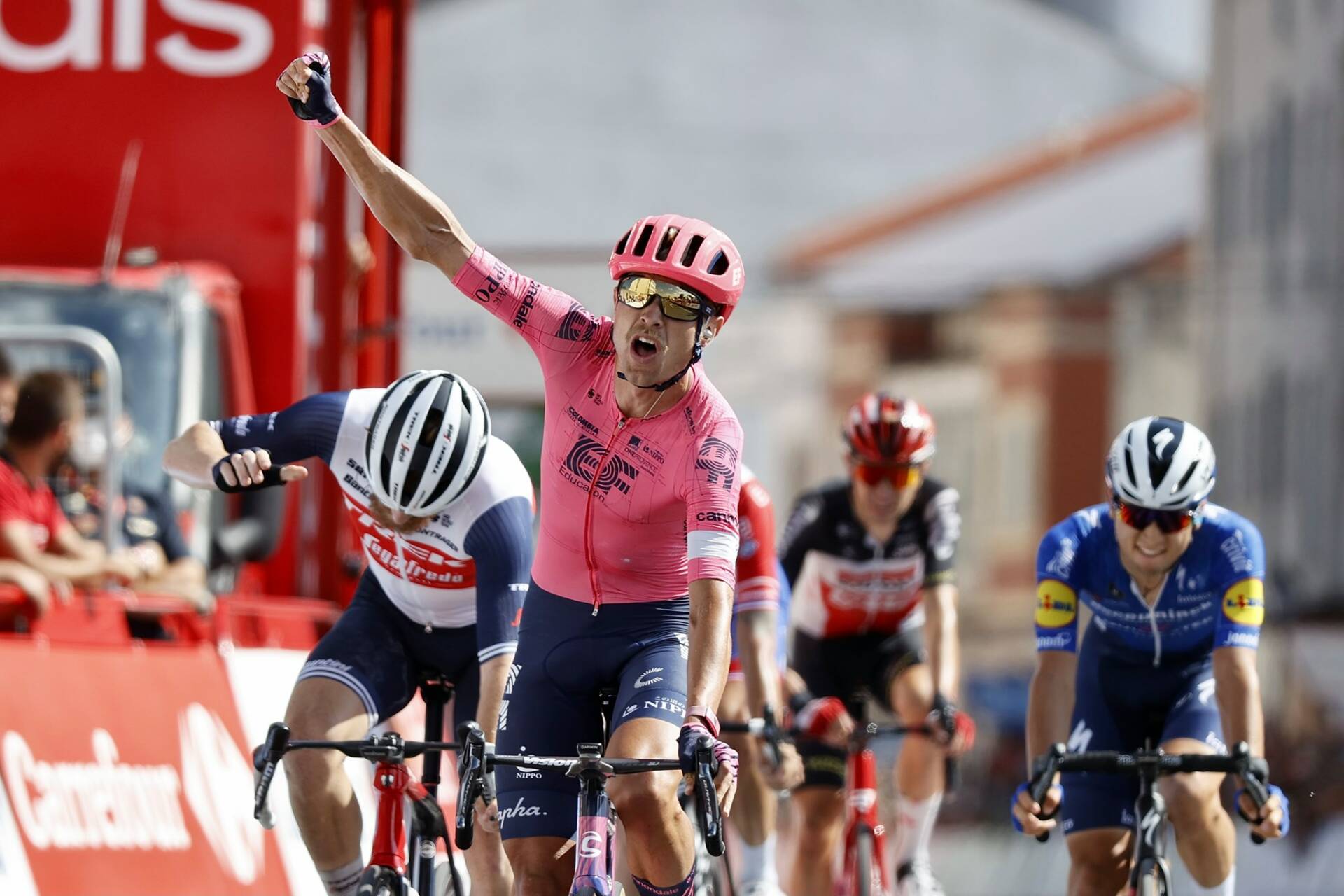 Vuelta 2021 19e étape Magnus Cort signe sa troisième victoire
