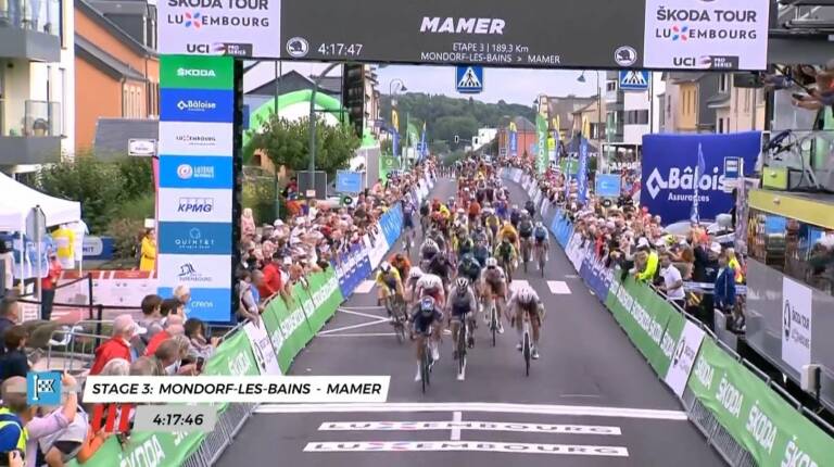 Sacha Modolo remporte au sprint la 3e étape du Tour du Luxembourg 2021