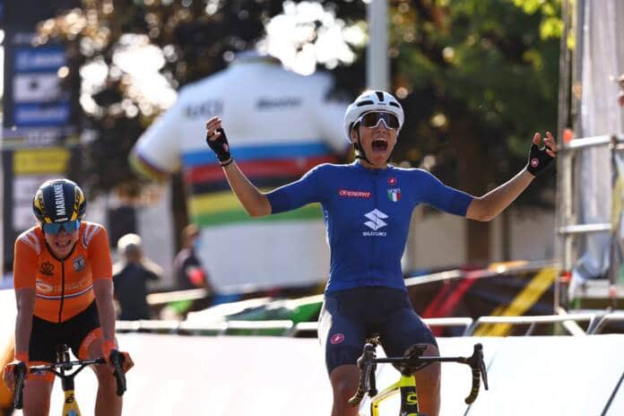 Elisa Balsamo remporte les Championnats du Monde 2021 chez les Elites Femmes