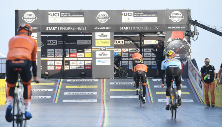 Horaires des départs du contre-la-montre des Championnats du Monde 2021
