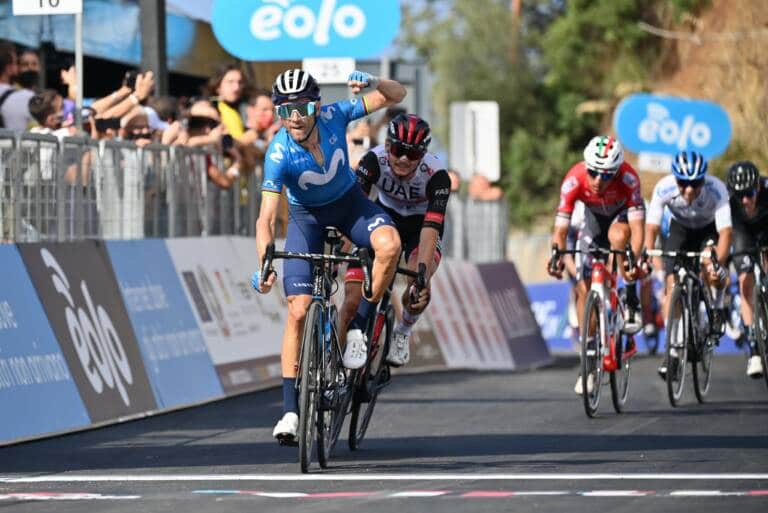 Alejandro Valverde retrouve la victoire sur la 3e étape du Tour de Sicile 2021