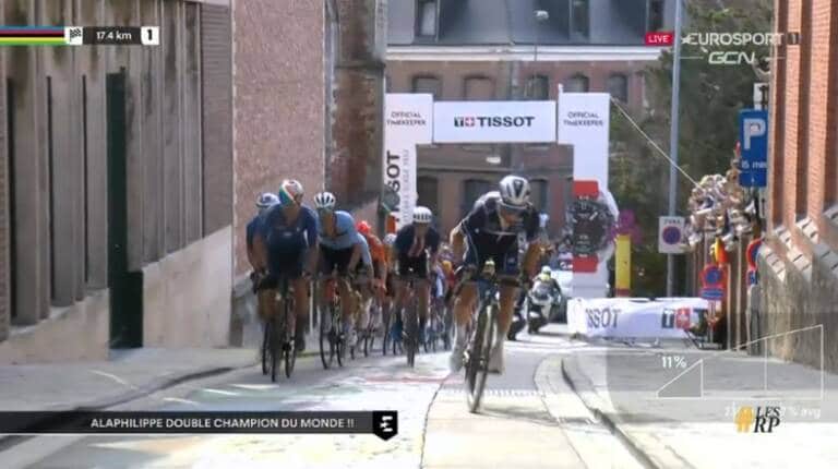 Vidéo du dernier kilomètre du championnat du monde 2021