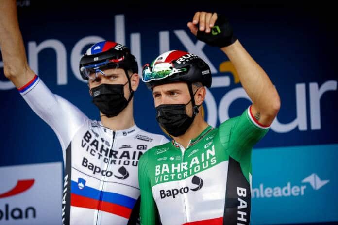 Colbrelli et Mohoric les atouts de Bahrain Victorious pour Paris Roubaix