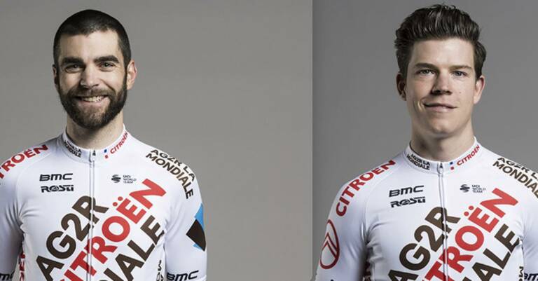 La composition Ag2r Citroën sur Paris-Bourges 2021