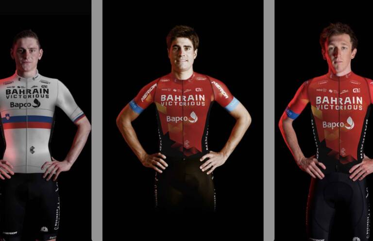 La compo Bahrain-Victorious sur le 115e Tour de Lombardie