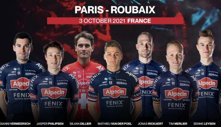 Alpecin-Fenix aligne Mathieu Van der Poel sur Paris-Roubaix 2021