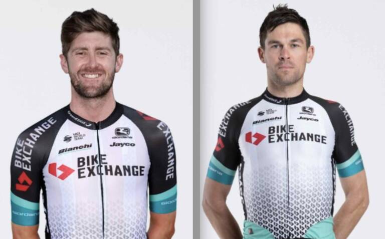 L’effectif Team BikeExchange au départ de Paris-Roubaix 2021