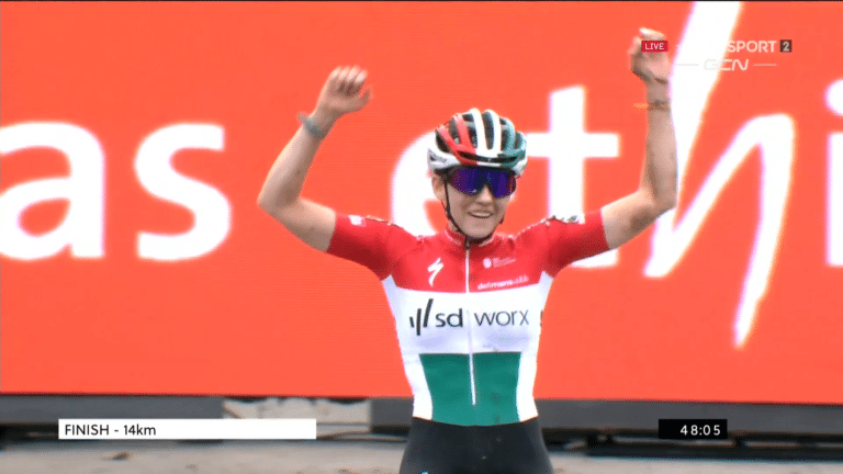 Kata Blanka Vas tient sa première Coupe du Monde de Cyclo-Cross à Overijse