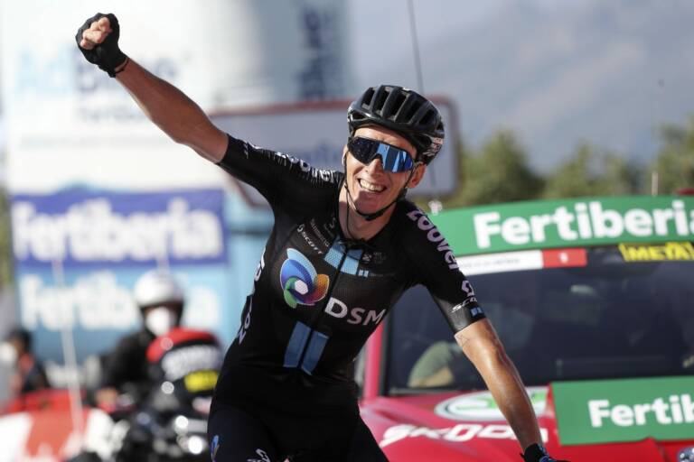 Romain Bardet leader de l’équipe DSM au Tour de Lombardie 2021