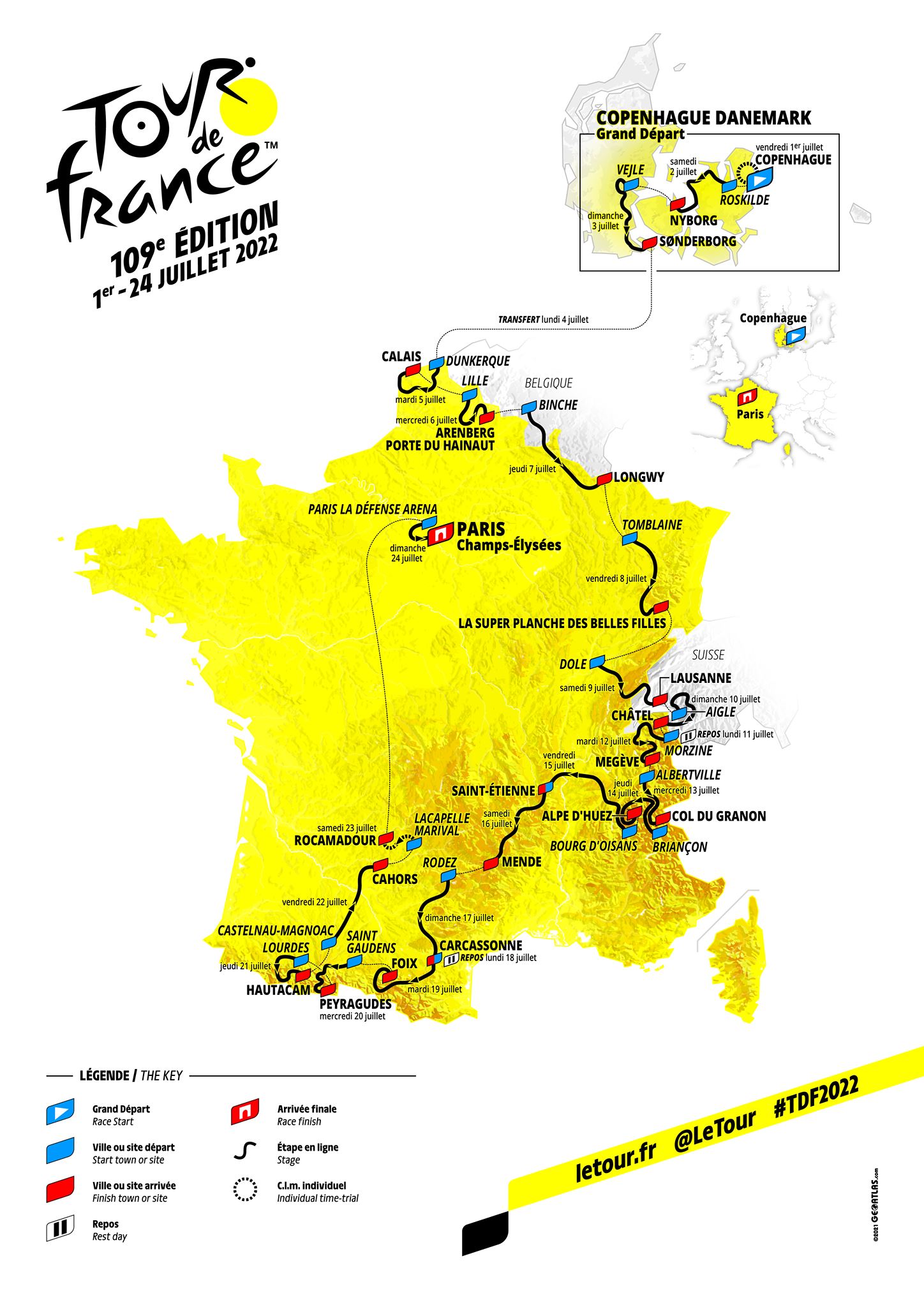 Tour De France Schedule 2025 Images References :