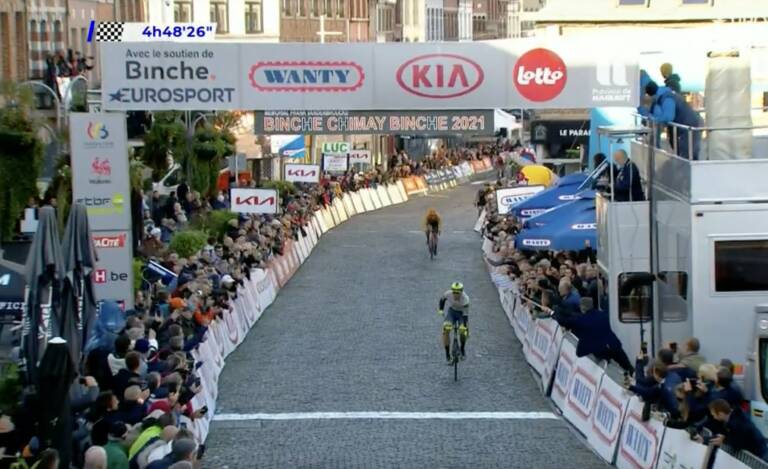 Danny Van Poppel remporte Binche-Chimay-Binche 2021 en costaud