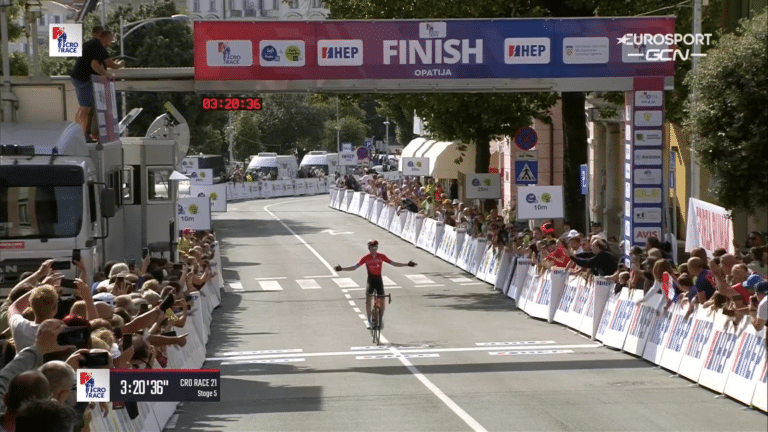 Stephen Williams se paie Simon Yates sur la 5e étape du Tour de Croatie 2021