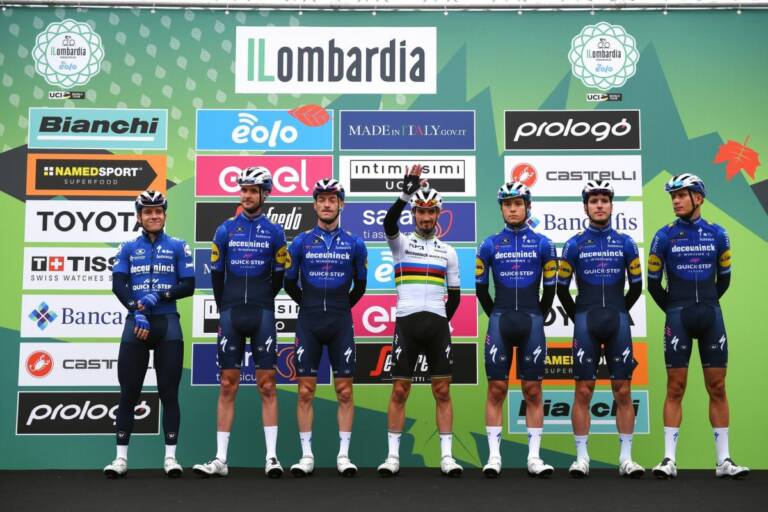Deceuninck-Quick Step remporte le classement mondial par équipes UCI 2021