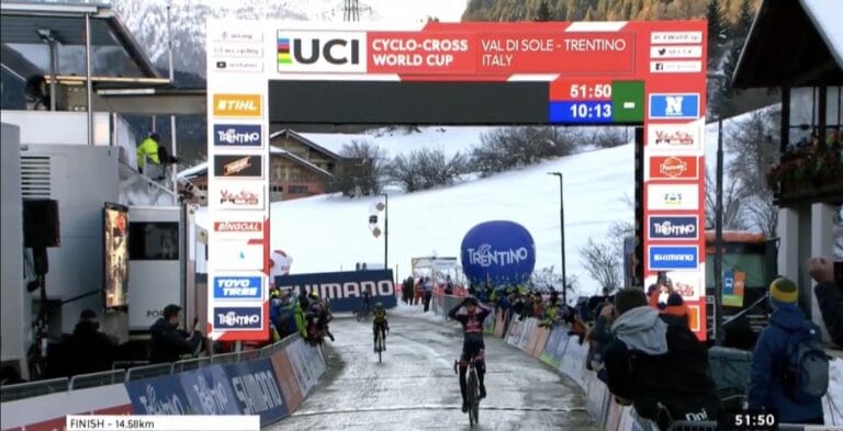Fem van Empel s’impose au bout du suspense à Val di Sole