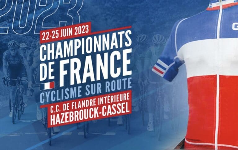 Les championnats de France de cyclisme sur route 2023 auront lieu à Hazebrouck-Cassel