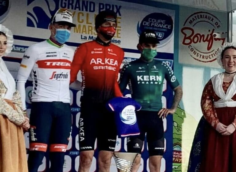 Amaury Capiot prend la tête de la Coupe de France de cyclisme 2022