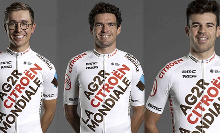 Van Avermaet, Cosnefroy et Calmejane au départ de l’ Etoile de Bessèges 2022