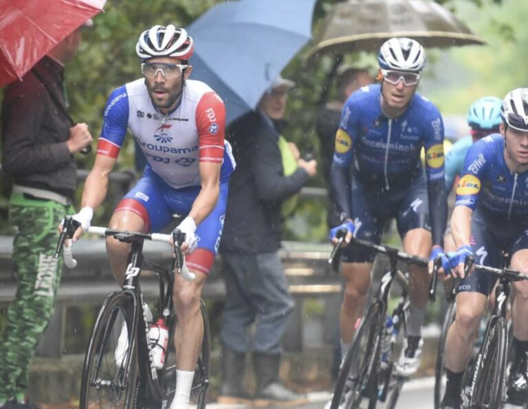 La Groupama-FDJ avec Thinaut Pinot sur le GP La Marseillaise 2022